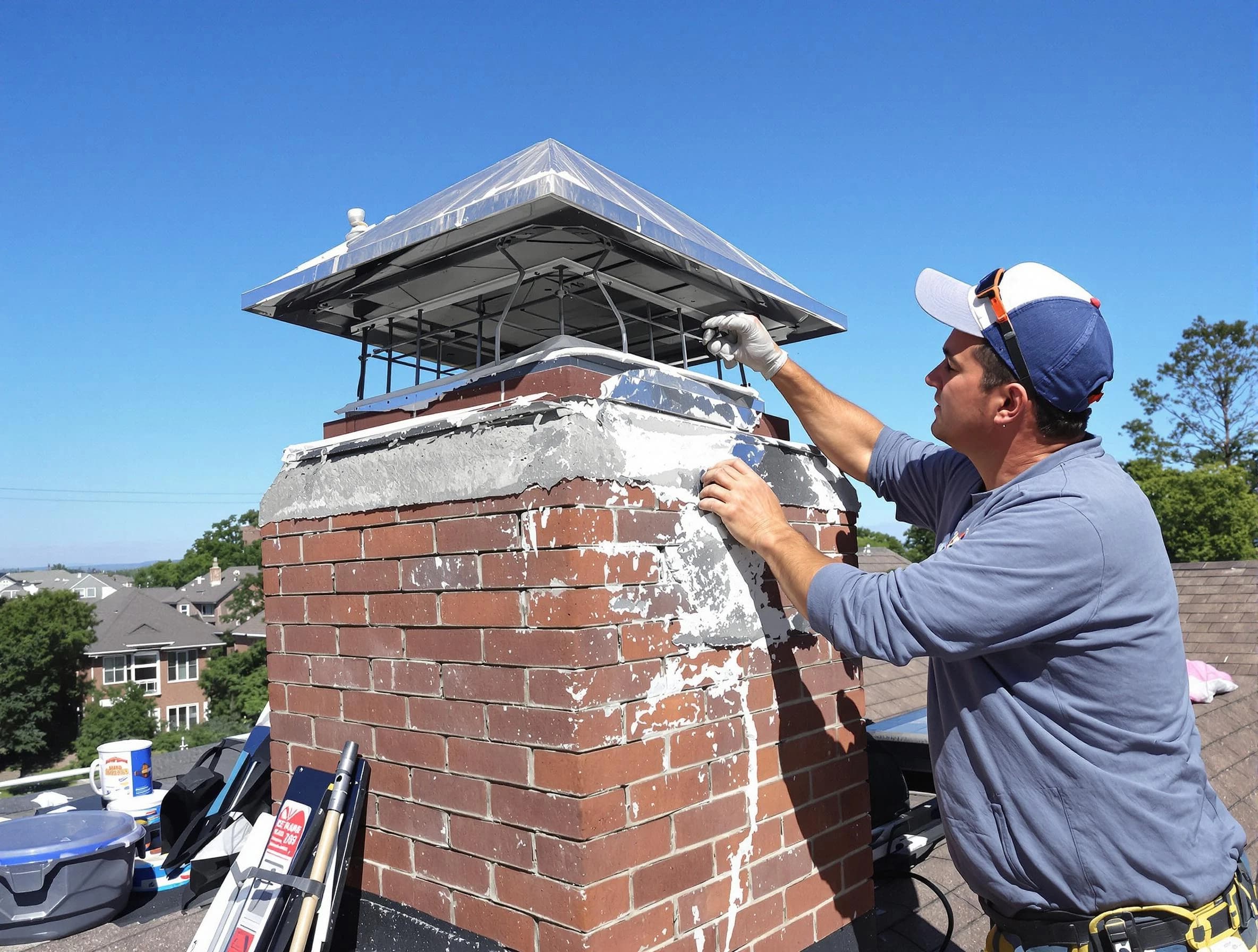 Chimney Crown Services service in Smyrna, GA