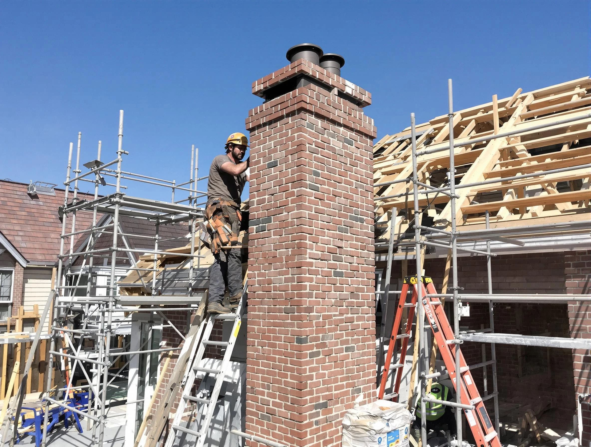 New chimney installation completed by Smyrna Chimney Sweep in Smyrna, GA