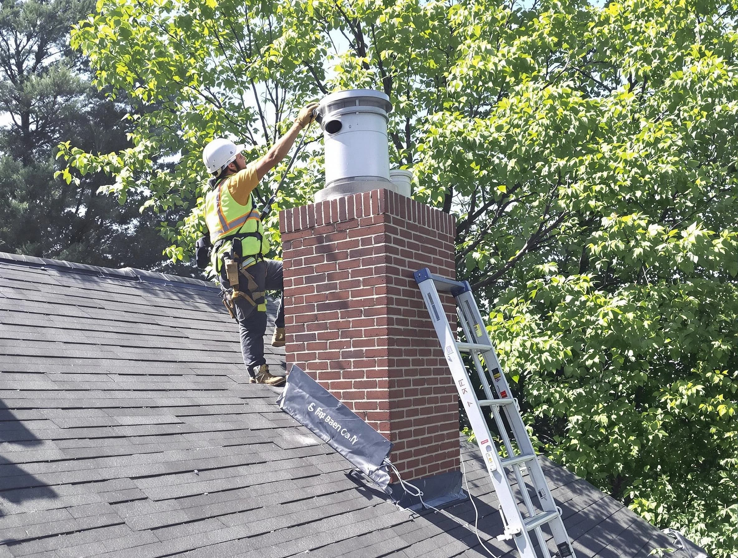 Chimney liner inspection by Smyrna Chimney Sweep in Smyrna, GA