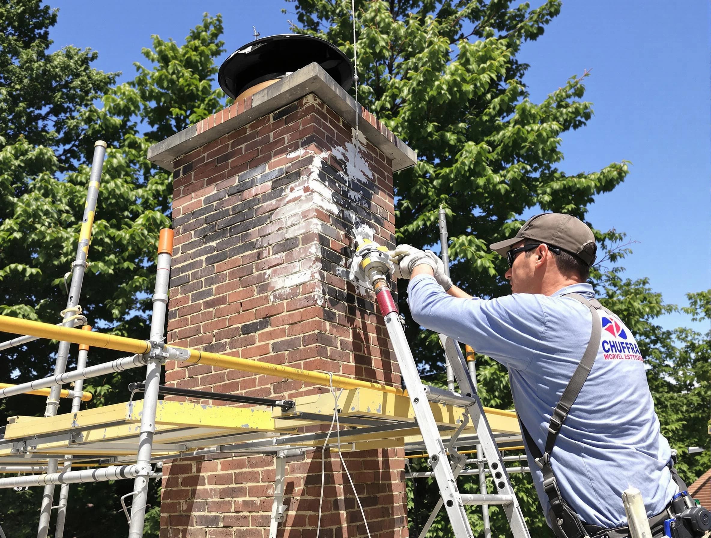 Structural chimney repair by Smyrna Chimney Sweep in Smyrna, GA