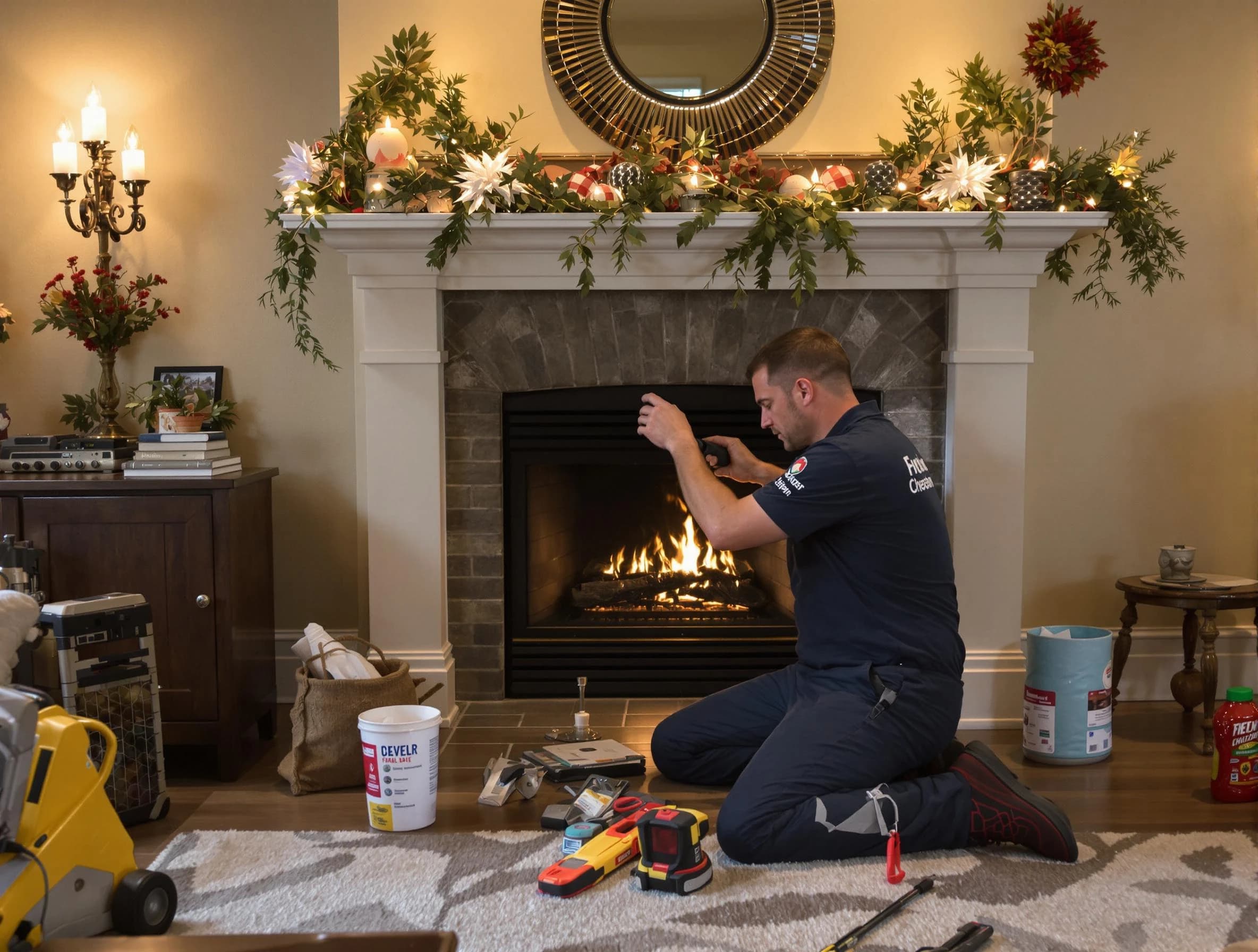 Smyrna Chimney Sweep offering fireplace maintenance services in Smyrna, GA