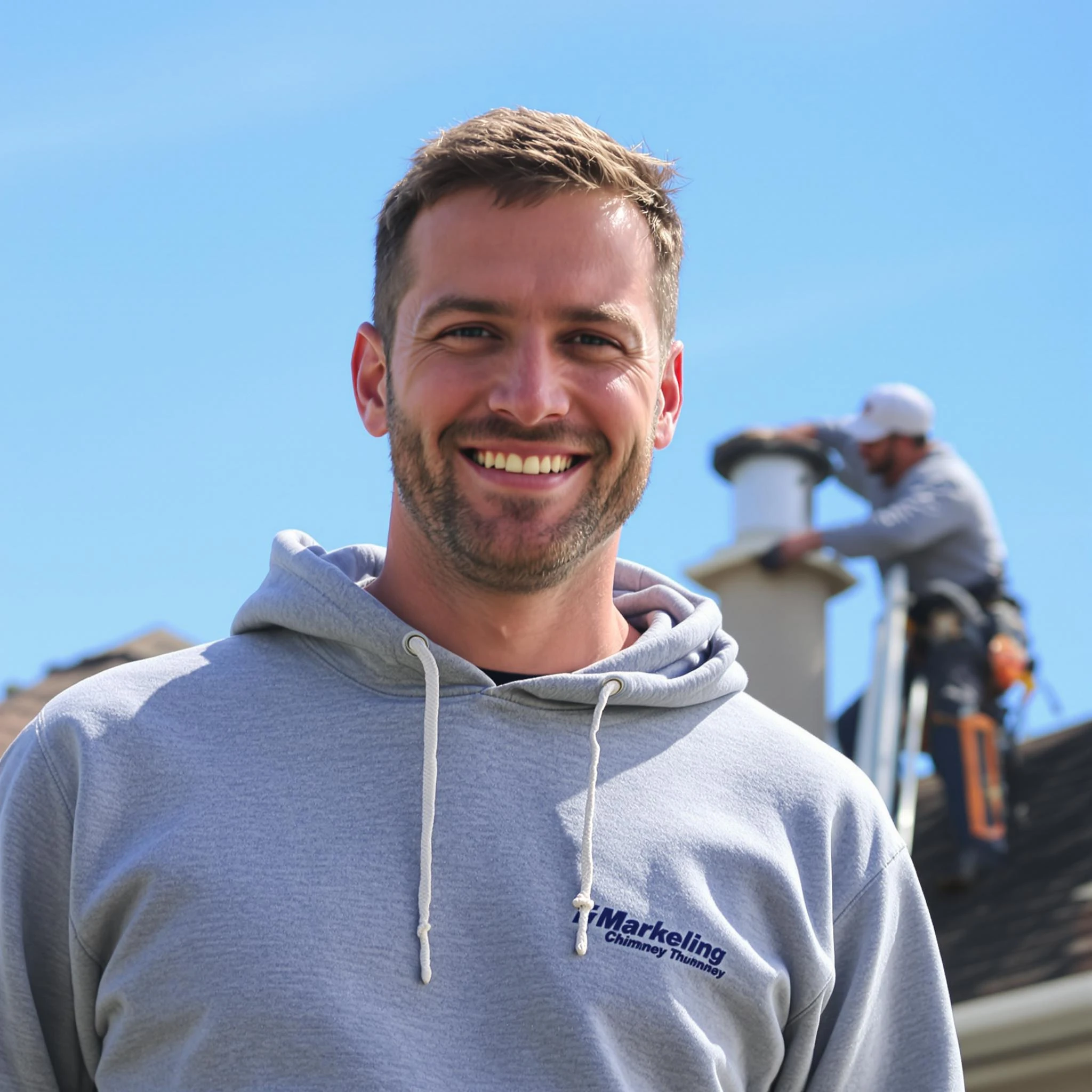 The Smyrna Chimney Sweep team.